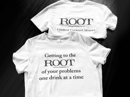 Women’s White Crew Neck T-Shirt-Getting to the ROOT of your problems - ROOT Crafted
